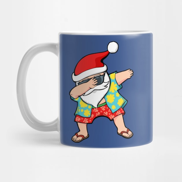 Hawaiian Dabbing Santa by zeno27